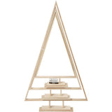 Weihnachtsbäume, H: 40+50+60 cm, B: 22,5+29+35 cm, Blauglockenbaum - 3 Stk
