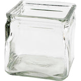 Square Candle Holder, H: 100mm, size 100x100mm 