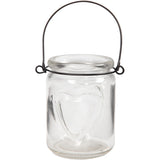 Kerzenglas, H: 9,5 cm, D: 6,5 cm, 12 Stk./ 1 Box