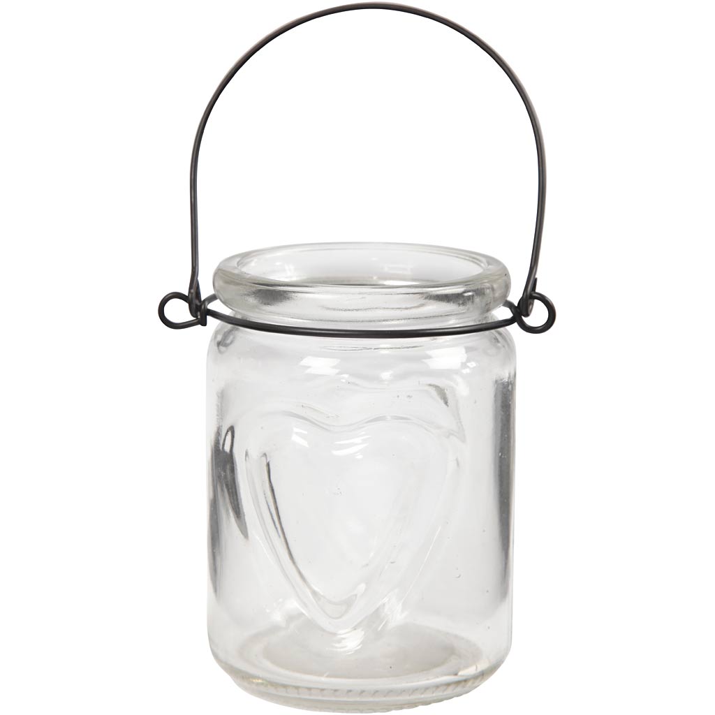 Lantern, H: 9,5 cm, D: 6,5 cm 