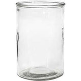 Kerzenglas, H: 14,5 cm, D: 10 cm, 6 Stk./ 1 Box