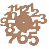 Face Dial, D: 30 cm, MDF, thickness 3 mm 