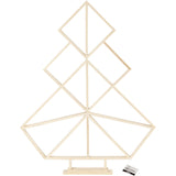 Weihnachtsbaum, H: 60 cm, B: 47 cm, Blauglockenbaum - 1 Stk