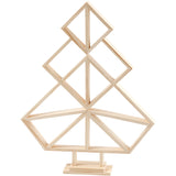 Christmas Tree, H: 40 cm, W: 31 cm, paulownia 