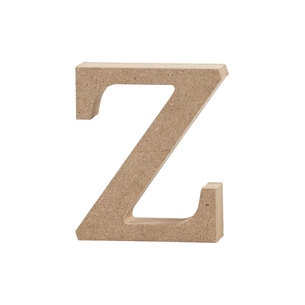 Buchstabe z, 80x20mm MDF - 1 Stk