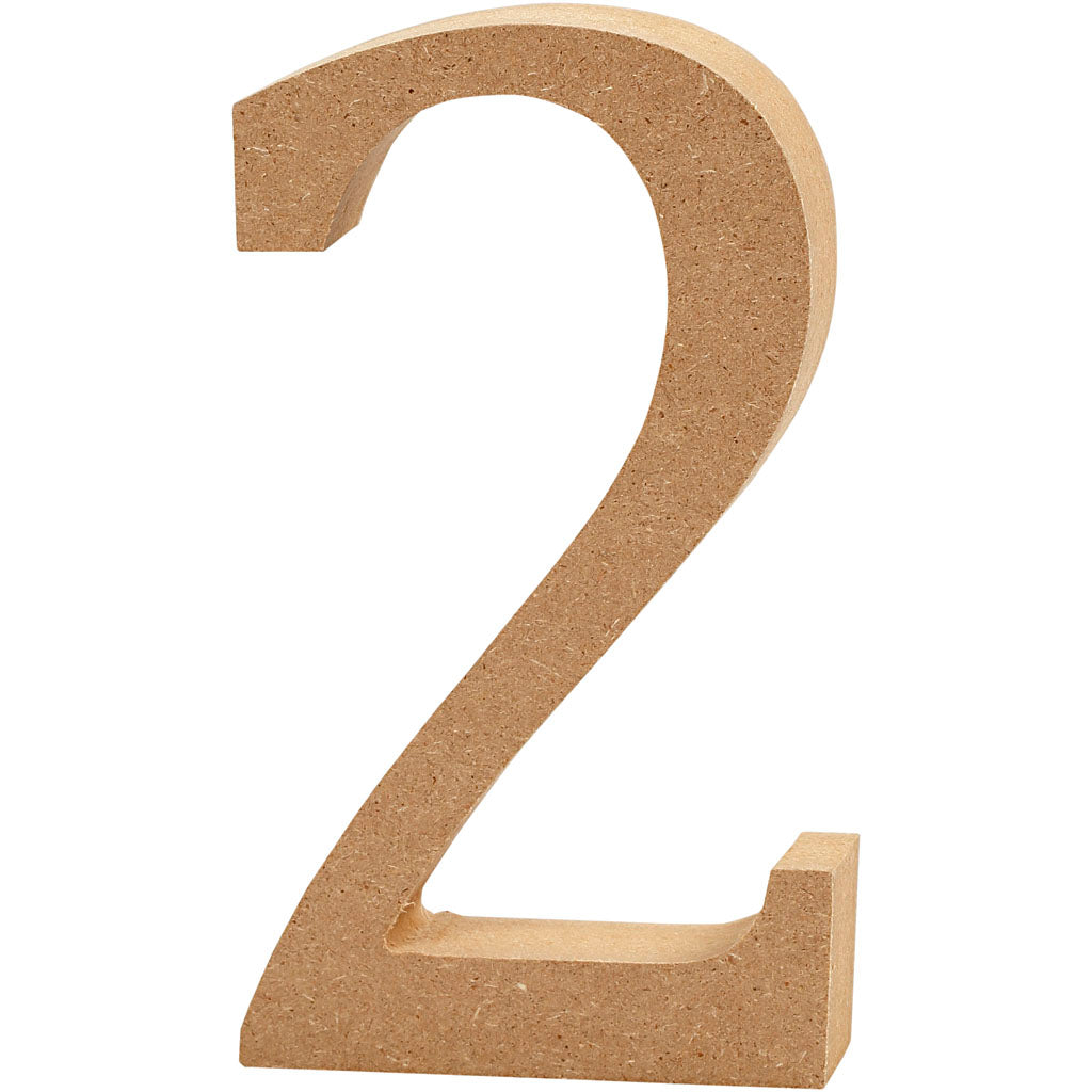 Anzahl 2, 130x20mm MDF - 1 Stk