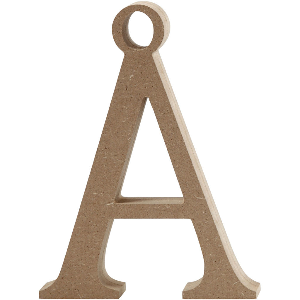 Buchstabe Å, 15,5 cm 2 cm MDF - 1 Stk
