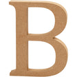 Letter W, H: 8 cm, thickness 1.5 cm, MDF 