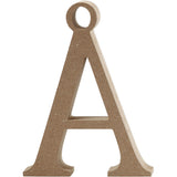 Buchstabe Å, 80x15mm, MDF - 1 Stk