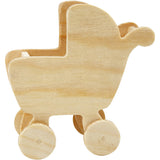 Mini-Möbel aus Sperrholz H: 5.8-10.5cm - 50 Stk