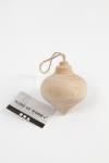 Tropfen aus Holz - D: 5.5cm - 1 Stk