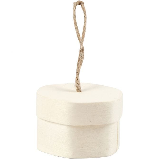 Holzboxen mit Kordel - 3 Stk