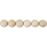 Holzperlen 25x4.5mm - Zedrachbaum-Holz - 8 Stk