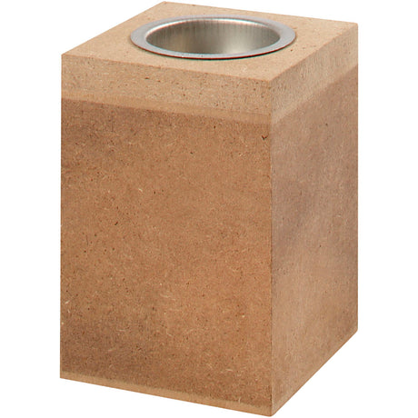 Tea Light holder 70x70x100 mm MDF 