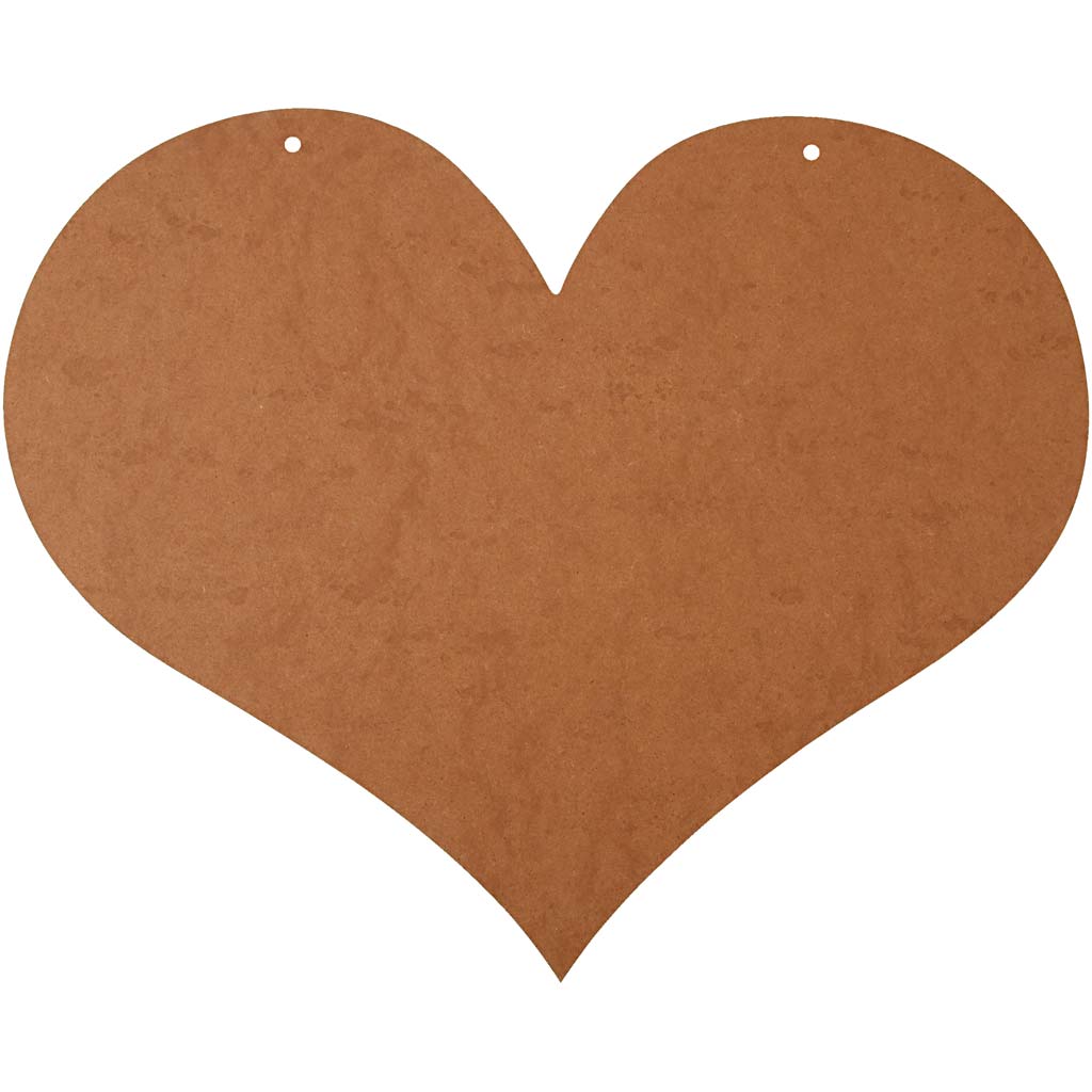 Heart 50x40 cm,  thickness 5 mm 