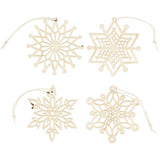 Weihnachtsschmuck aus Sperrholz 7x0.3cm - 200 Stk
