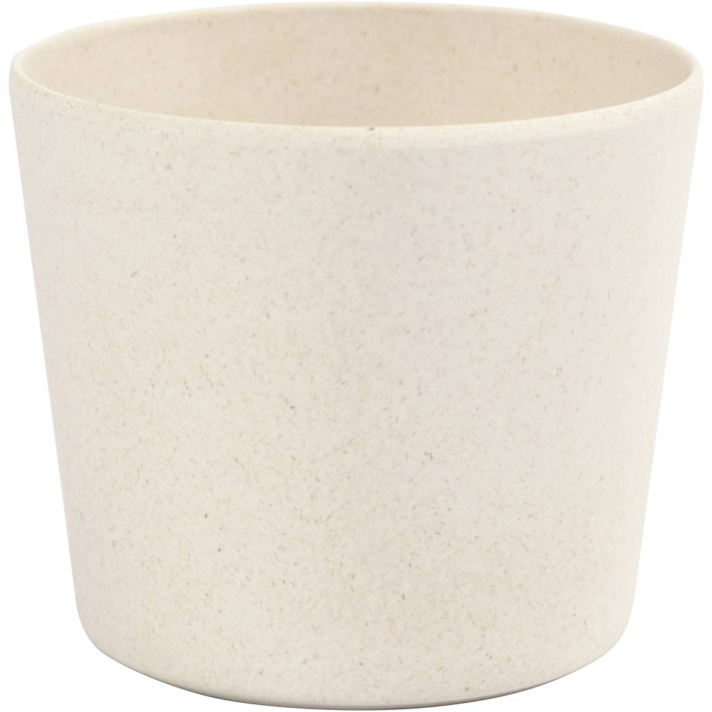 Blumentopf, H 6,5 cm, D 7 cm, 1 Stk [HOB-56882]
