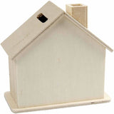 Spardose aus Sperrholz 10.1x10x5.4cm - 1 Stk
