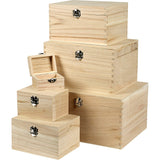 Box Set, paulownia, 6pcs [HOB