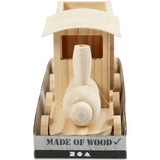 Spielzeug-Zug mit Anhänger, H: 9,5 cm, L: 21,5 cm, B: 6,5 cm, 1 Stk