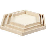 Tabletts, D: 21+26+31 cm, 3 stk/ 1 Satz