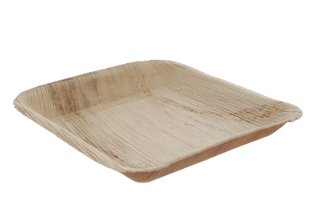 Plate Palm Leaf 240x25x240 mm 