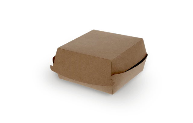 Hamburgerbox 120x70x120mm kraft - 600 Stück