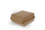 Menübox / Hamburger Tablett 200x88x200mm FSC®Mix kraft - 300 Stück