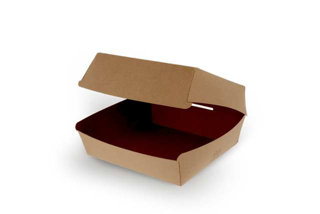 Menubox / Hamburger Tray 200x88x200 mm FSC®Mix kraft 