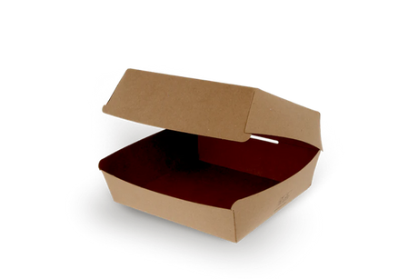 Menubox / Hamburger Tray 200x88x200 mm FSC®Mix kraft 
