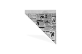 Cone Bags greaseproof paper 'Newspaper' 210x295 mm 