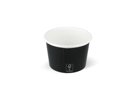 ice cream cup Carton 240ml Ø90 mm 8oz FSC®Mix Black 