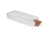 Snack-Tüten Papier 95x65x320mm weiß 45gr - 1.800 Stück
