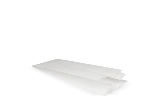 Snack-Tüten Papier - 1.5 Unze 95x65x240mm weiß 45gr - 2.400 Stück