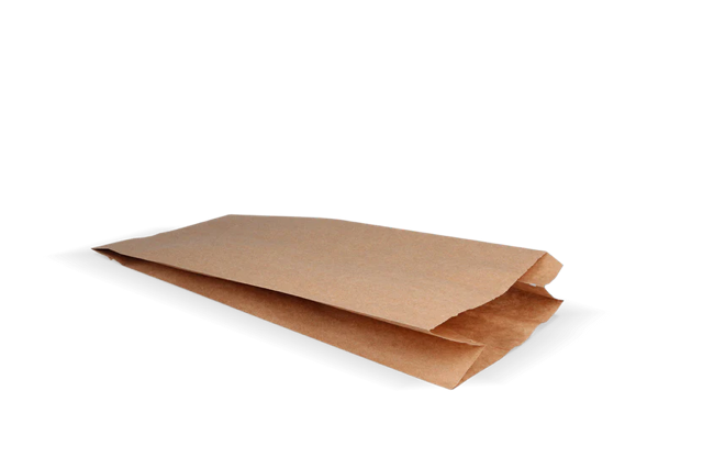 Snack-Tüten gelocht Papier - 1 Teich 140x80x320mm kraft 50gr - 1.200 Stück