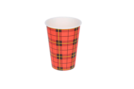 Coffee Cup 180cc 7.5oz Ø70 mm Tartan scotty 