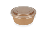 Salad Poke Schale 750ml 26oz Ø148x60mm kraft - 300 Stück