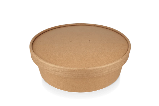 Salad Poke Schale 900ml 30oz Ø184x50mm kraft - 300 Stück