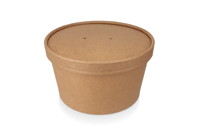 Salad Poke Schale 1000ml 32oz Ø148x78mm kraft - 300 Stück