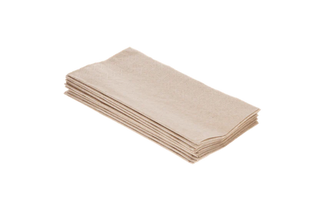 Napkin 2 ply Paper 1/8 Fold 400x400 mm kraft 