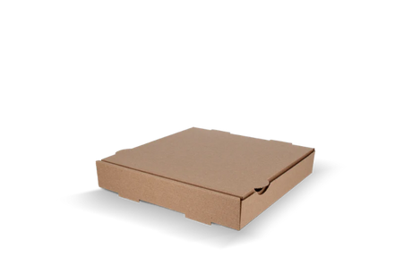 Pizza boxes 240x40x240 mm kraft Brown 