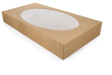 Catering boxes kraft 560x320x80 mm with Window 