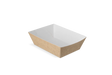 Fries trays A7 kraft/White 