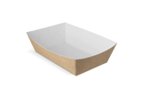 Fries trays A13 kraft/White 