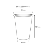 Kaffeetasse Karton 300cc 10oz Ø90mm gestreift - 1.000 Stück