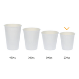 Kaffeetasse Karton 230cc 8oz Ø80mm gestreift - 1.000 Stück