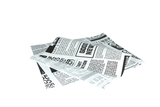 Hamburger Einwickelpapier fettfrei 330x300mm FSC®Mix Zeitung weiß - 2.000 Stück