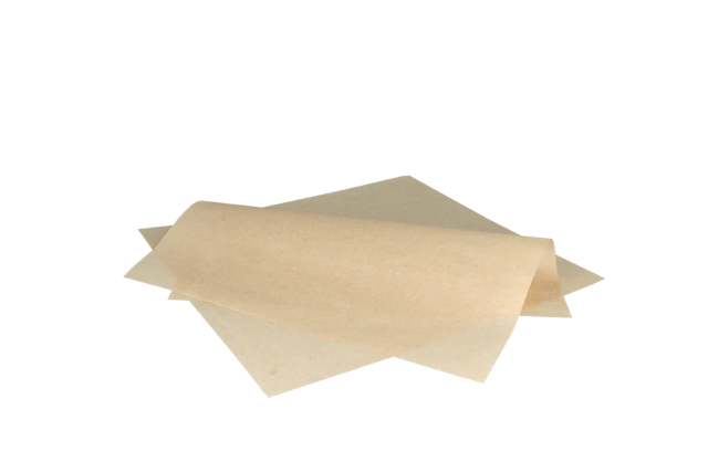 Hamburger Einwickelpapier fettfrei 330x300mm FSC®Mix kraft - 2.000 Stück