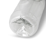 rPET Flasche 250 ml klar/weiß Deckel - 285 Stk