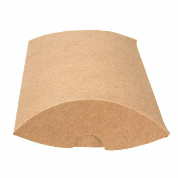Kissenschachtel Kraftpapier 76x25x127mm - 25 Stk